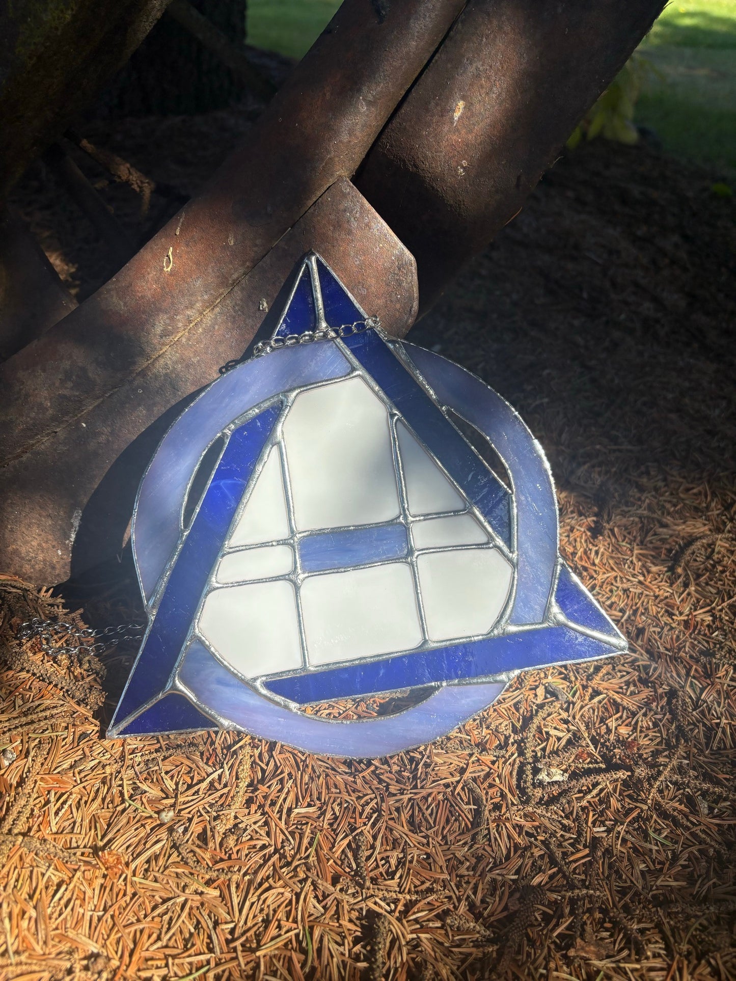 Custom Therian Symbol Suncatcher