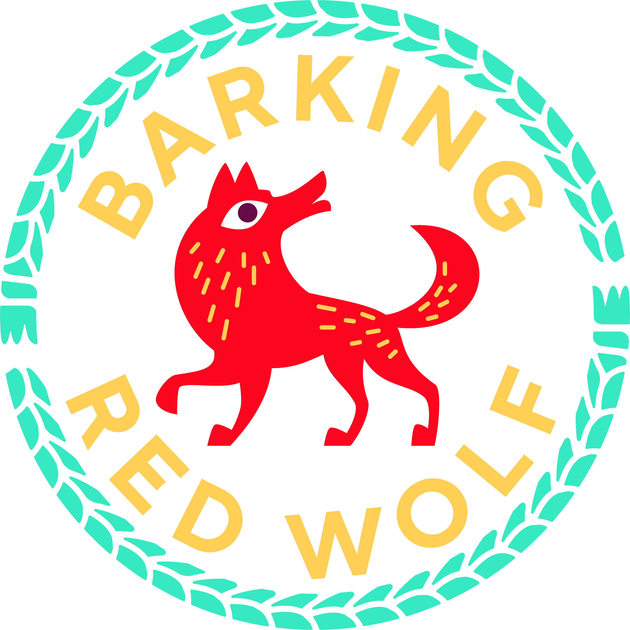 Barking Red Wolf