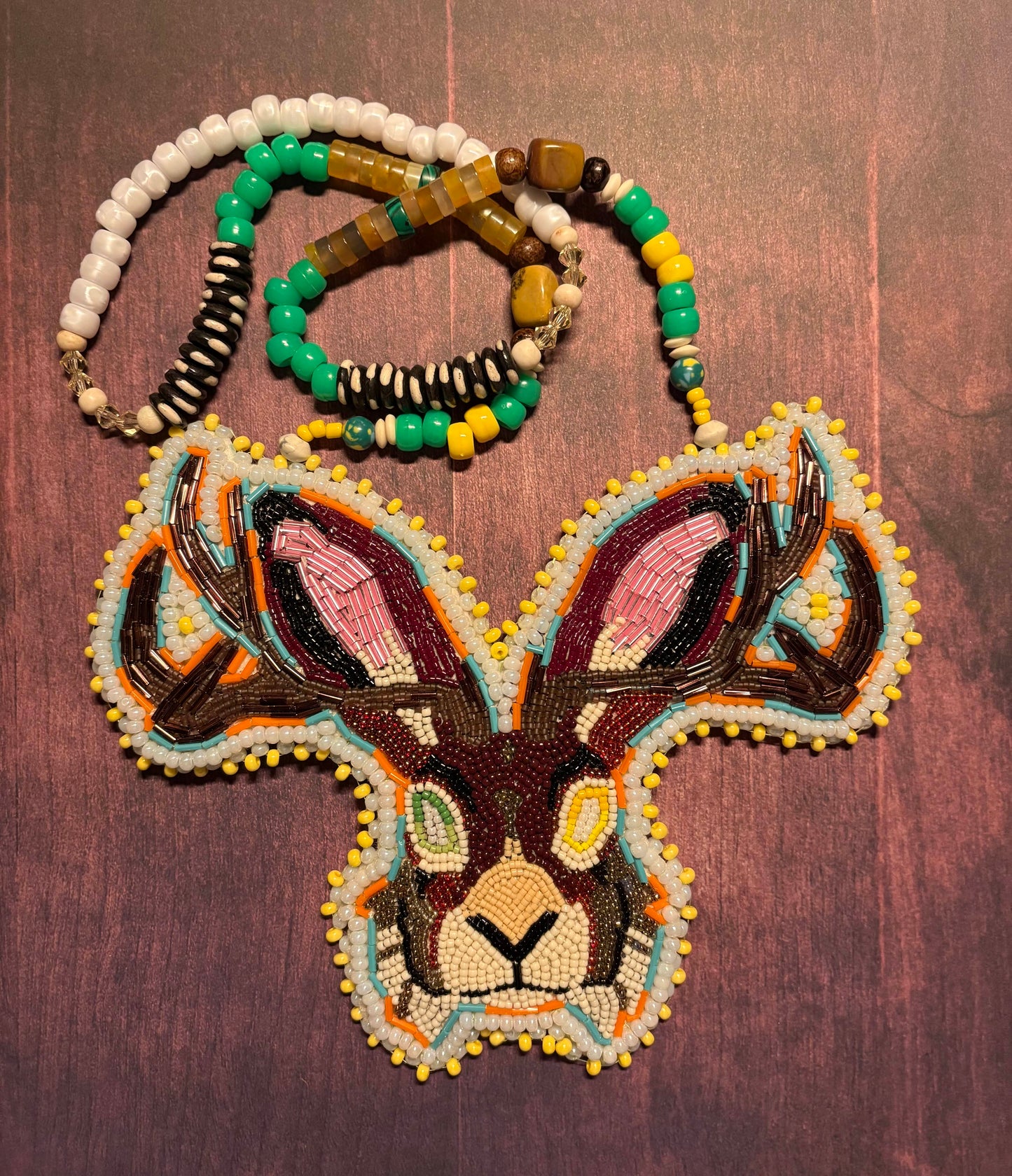 Large Jackalope Medallion