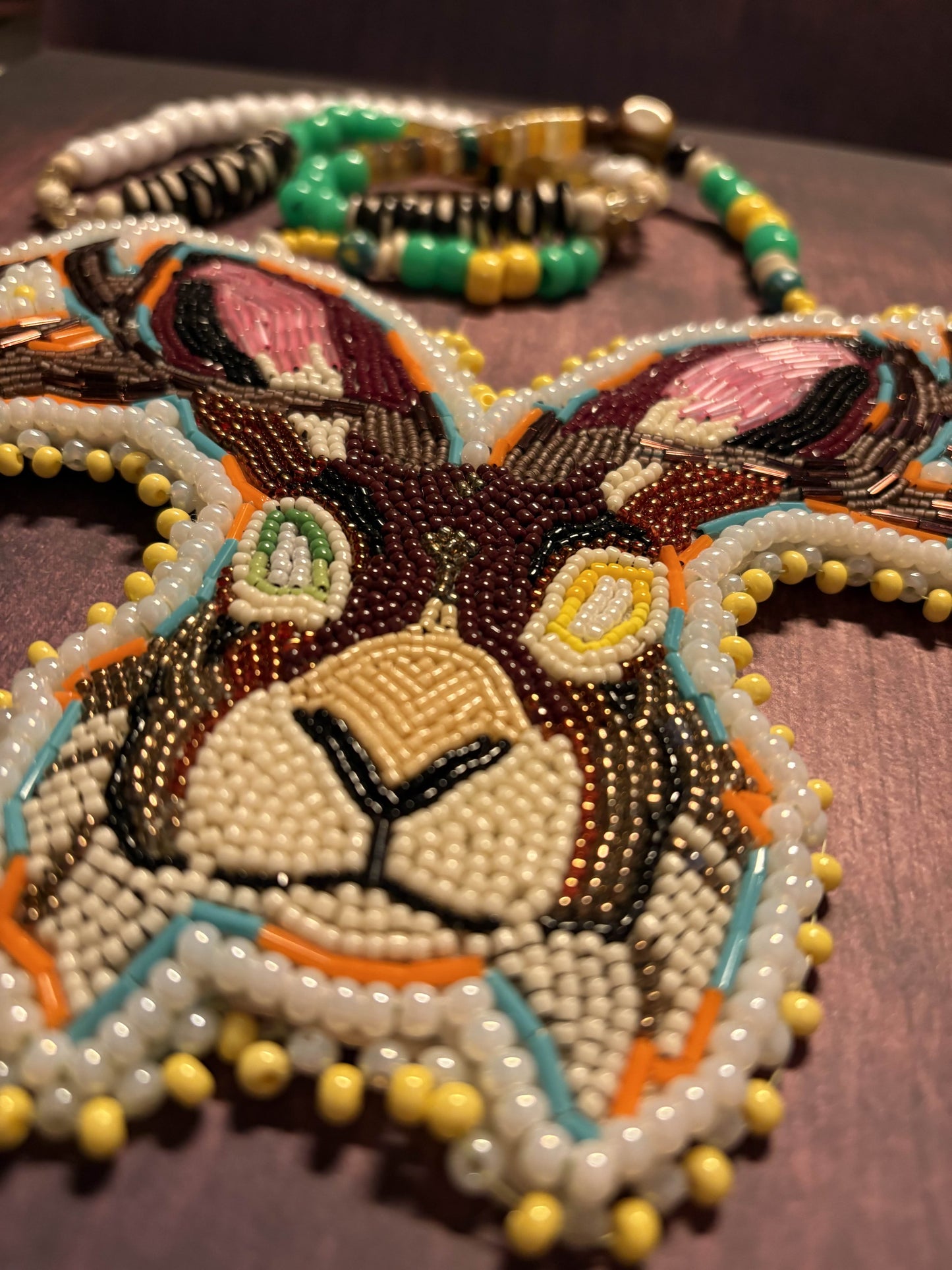 Large Jackalope Medallion