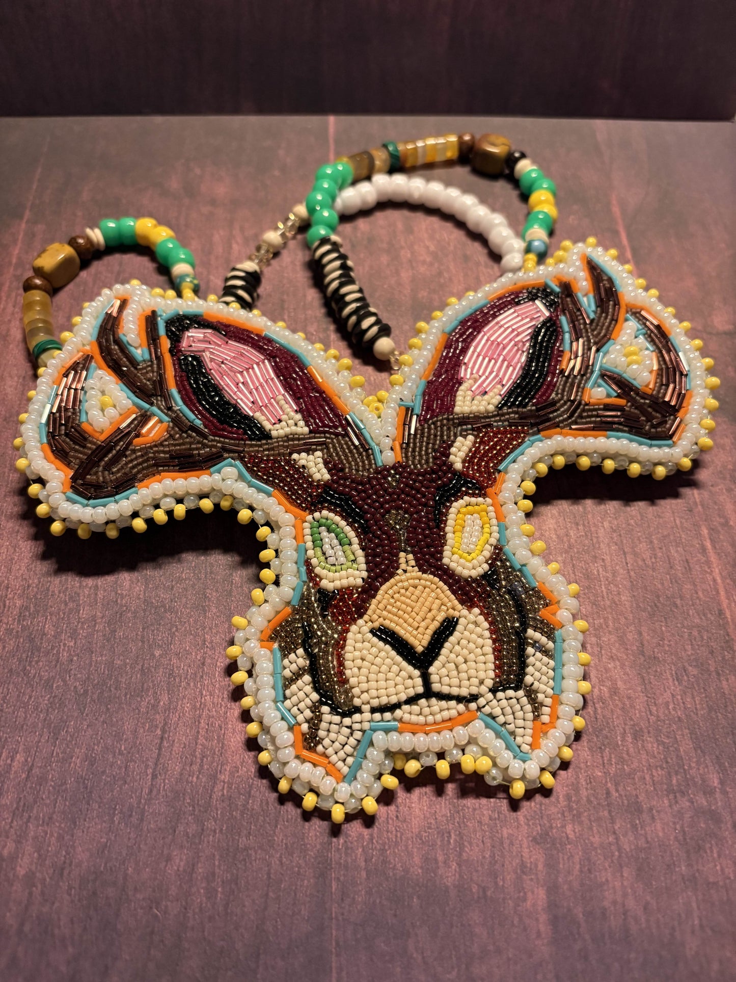 Large Jackalope Medallion