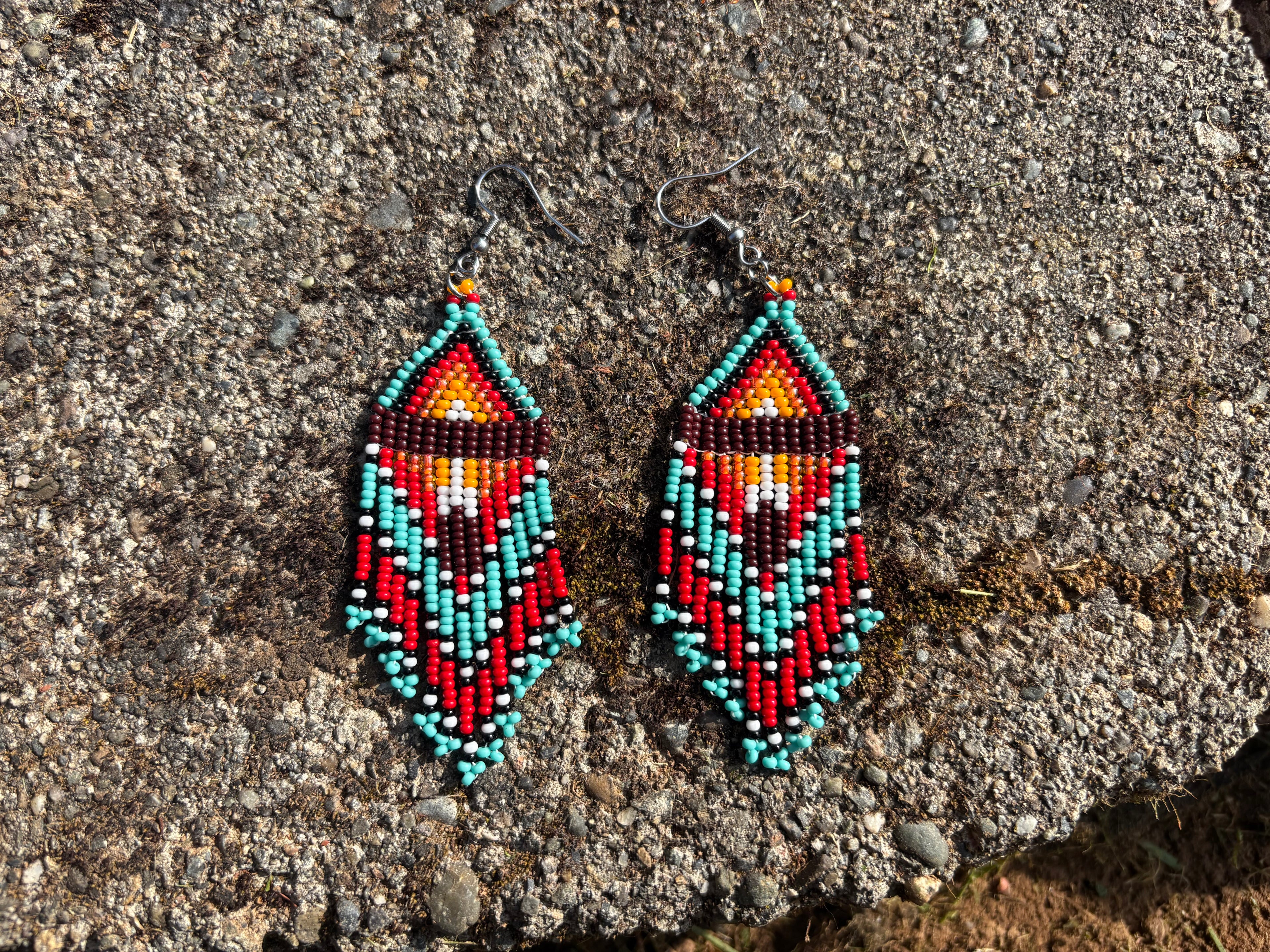 Ancestor's Fire Earrings