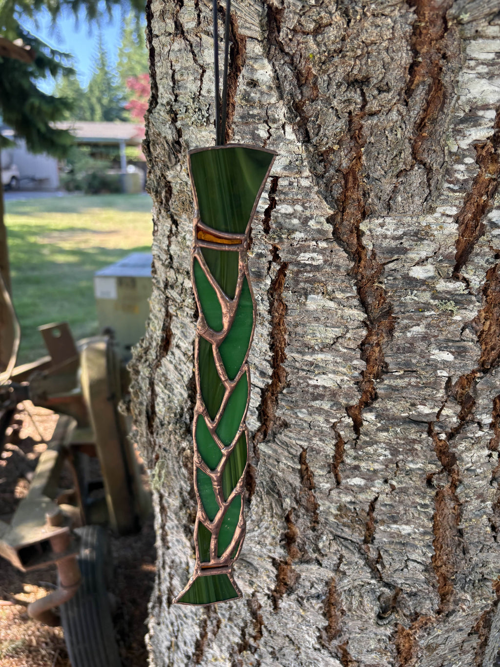 Sweetgrass Braid Suncatcher
