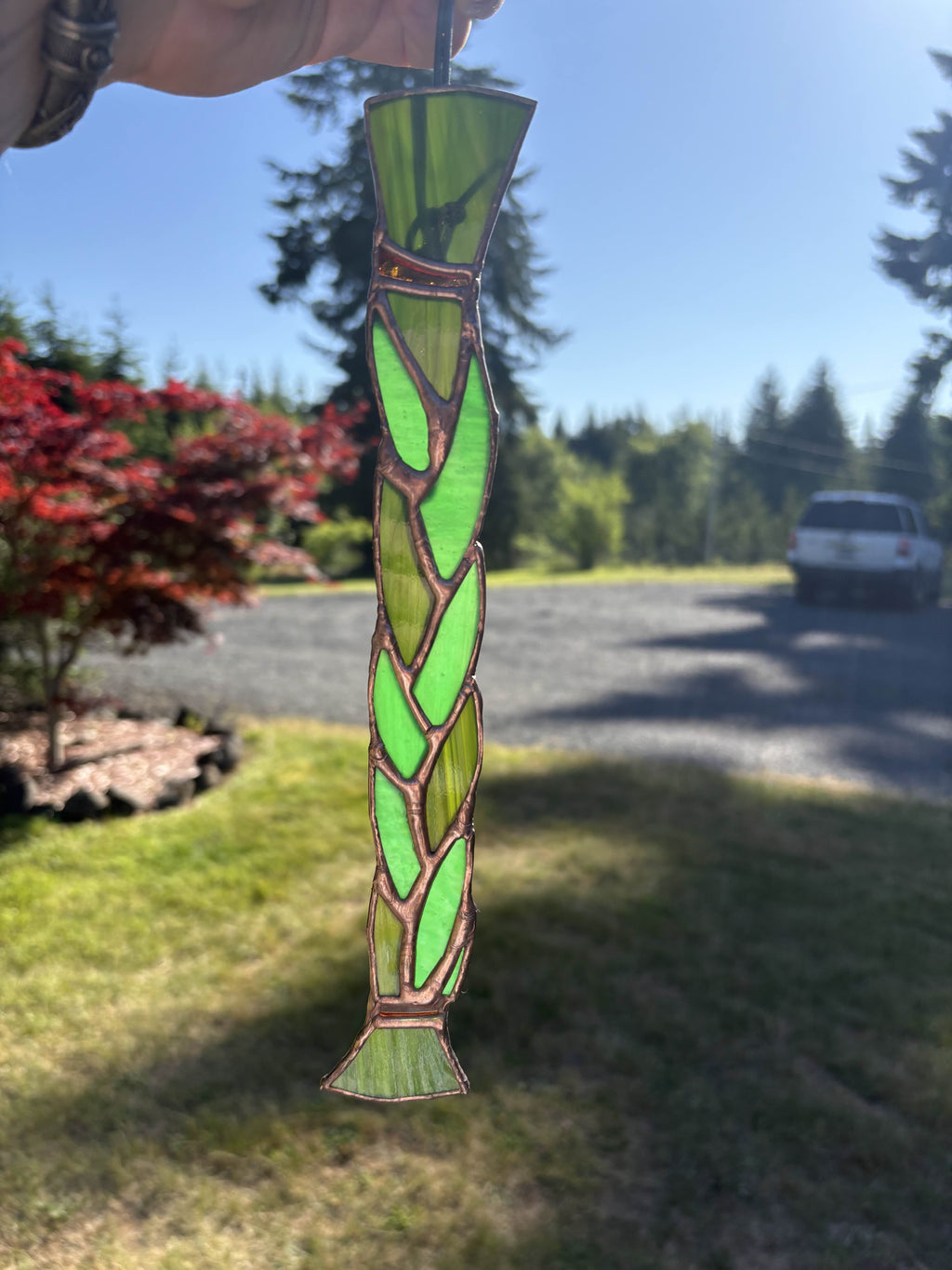 Sweetgrass Braid Suncatcher