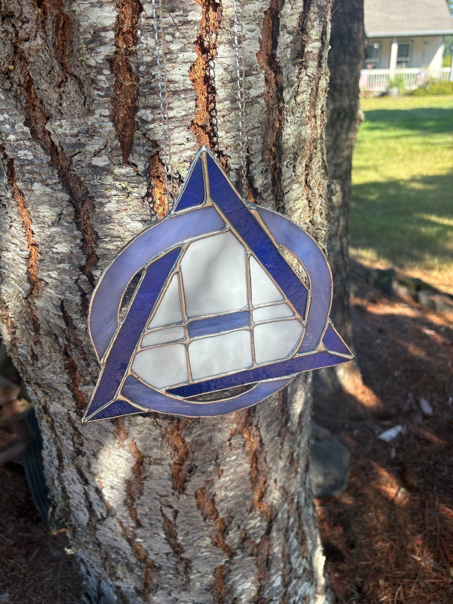 Custom Therian Symbol Suncatcher