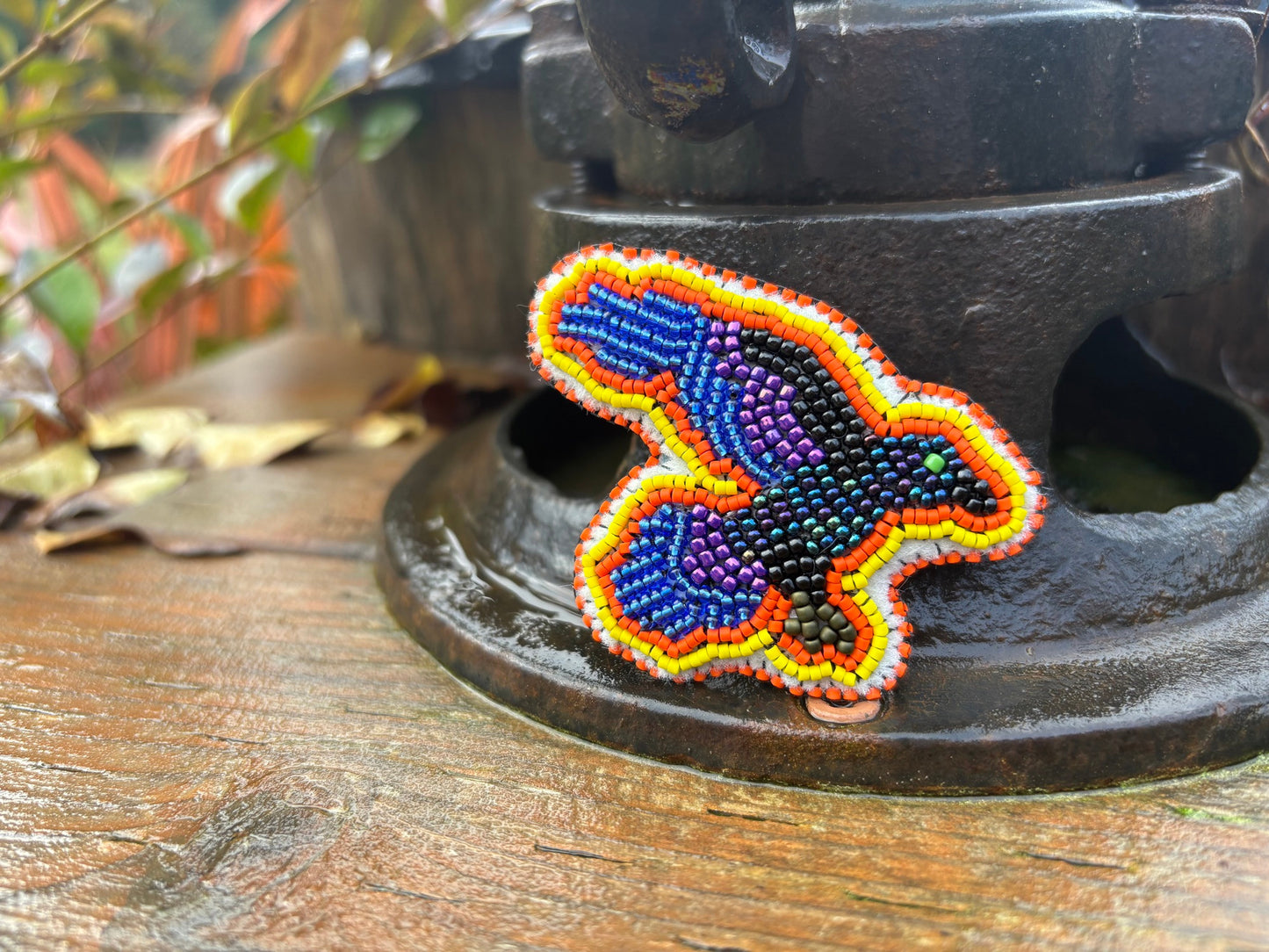 Custom Beaded Animal Brooch/Pin