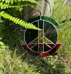 Custom Peace Sign Suncatcher
